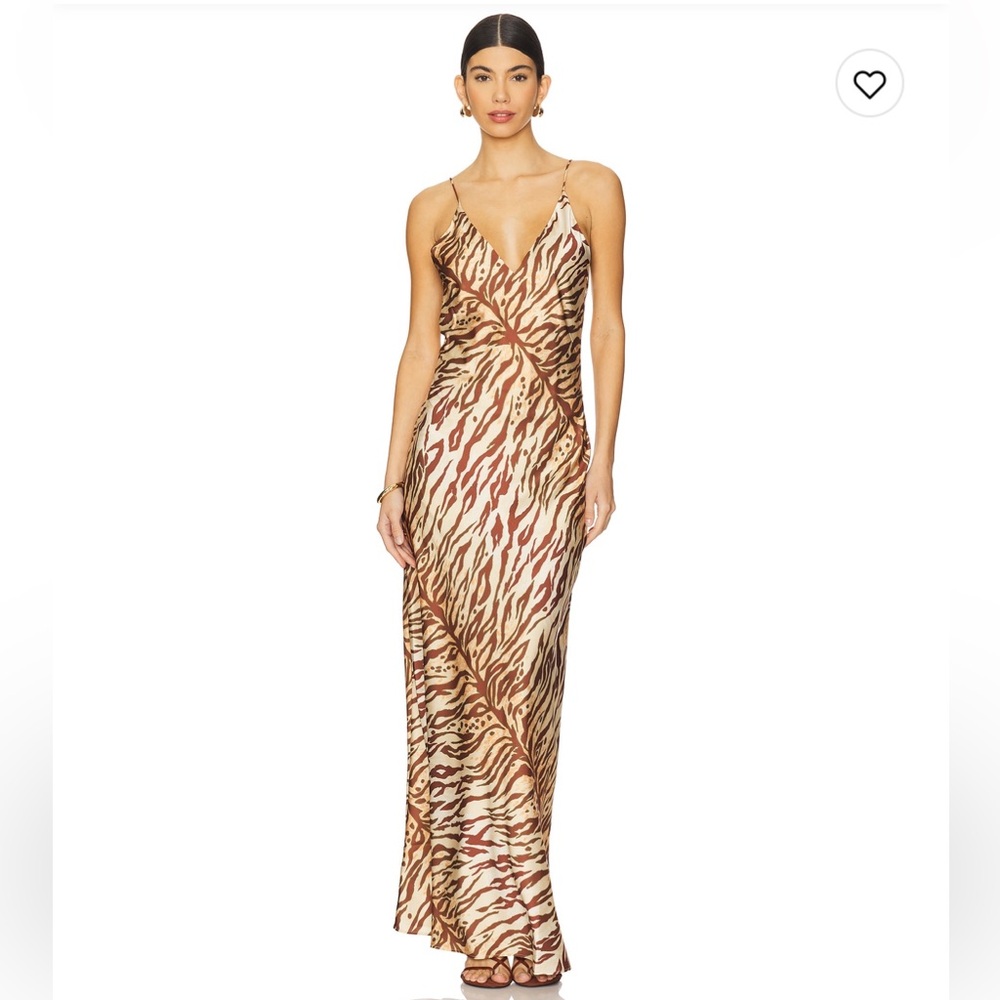Ronny kobo NWT Animal Print Scarf DRESS